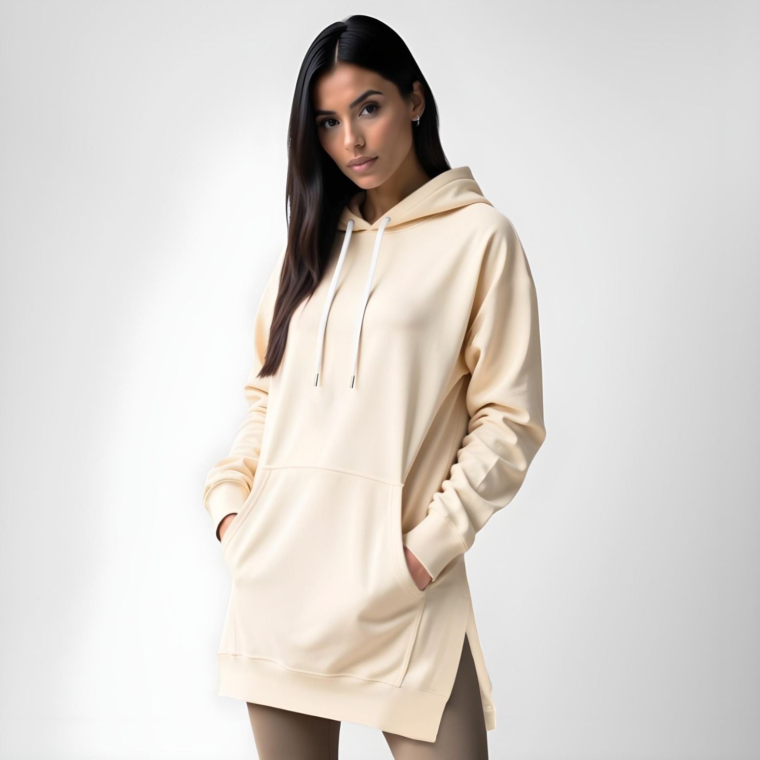 Oversized Kapuzenkleid (Neuerscheinung)