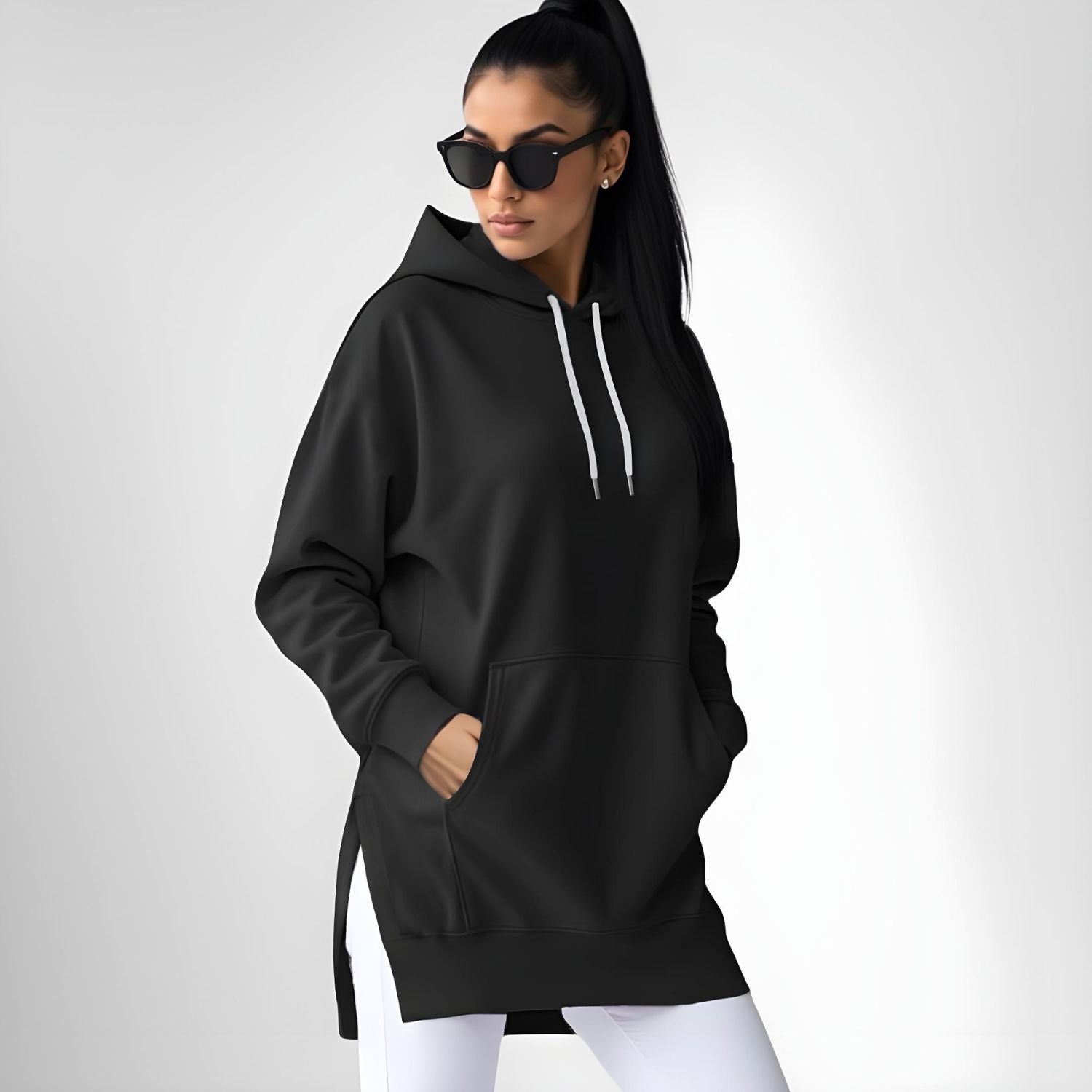 Oversized Kapuzenkleid (Neuerscheinung)