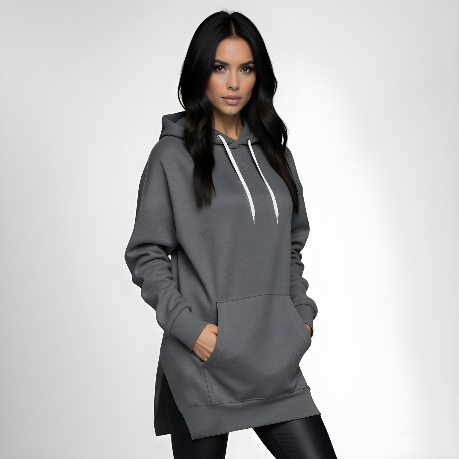 Oversized Kapuzenkleid (Neuerscheinung)
