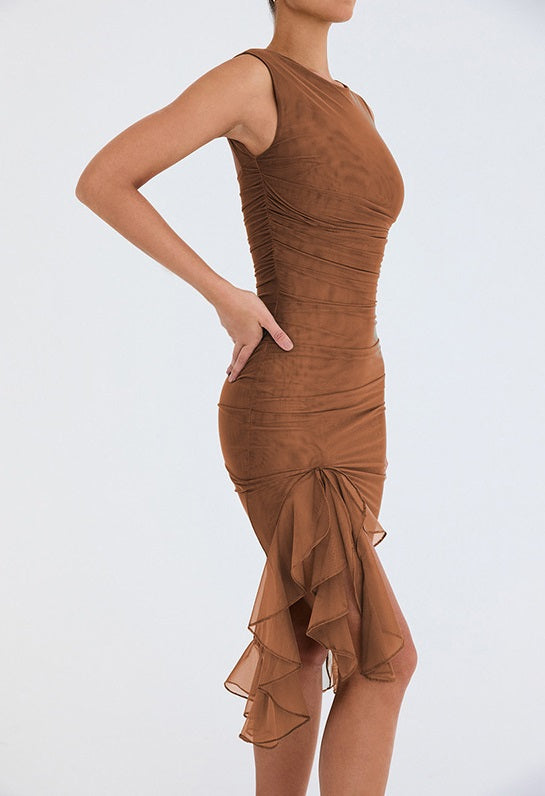 Anneli™ - Eleganz Midi-Kleid