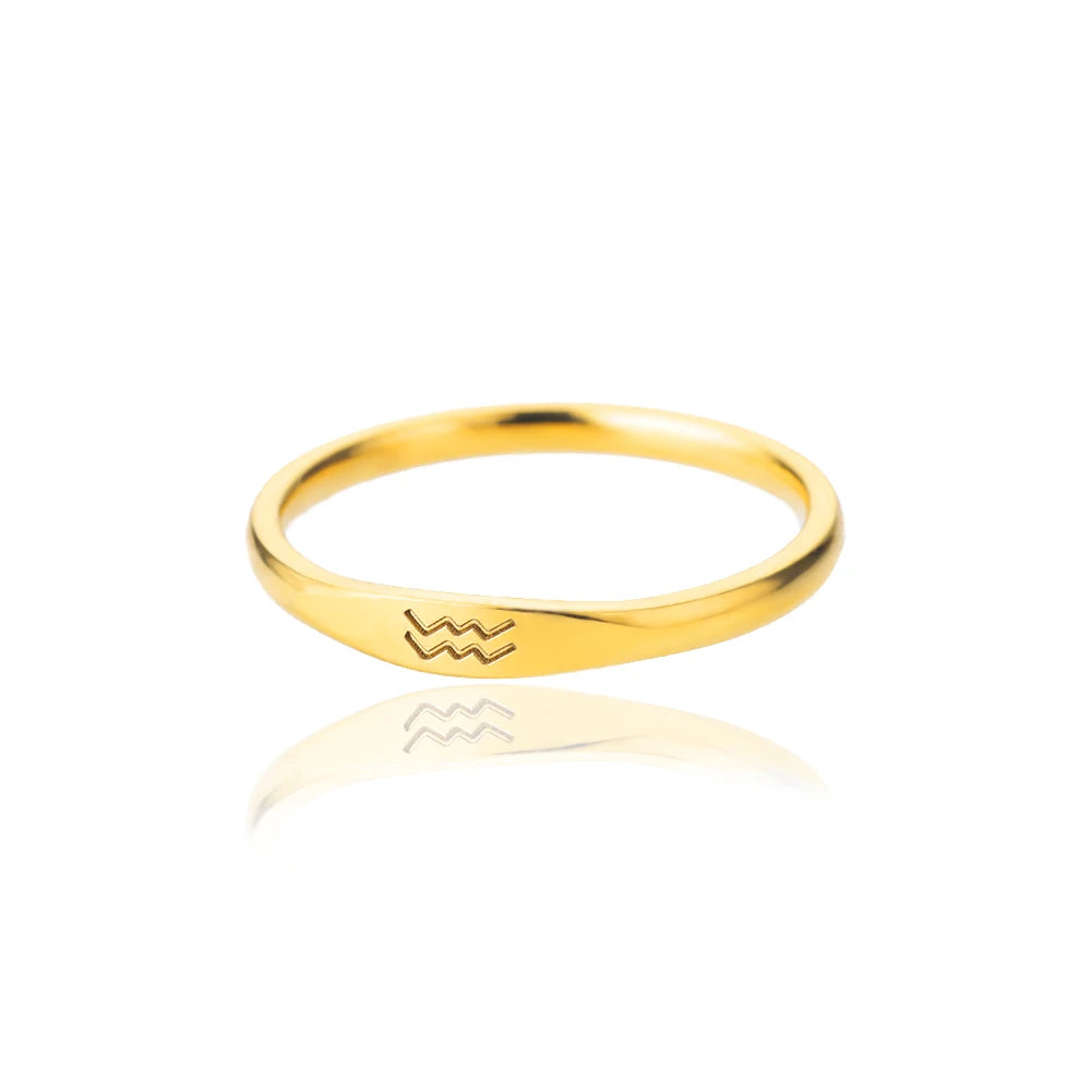 ZodiacCharm™ – Eleganter Sternzeichen-Ring