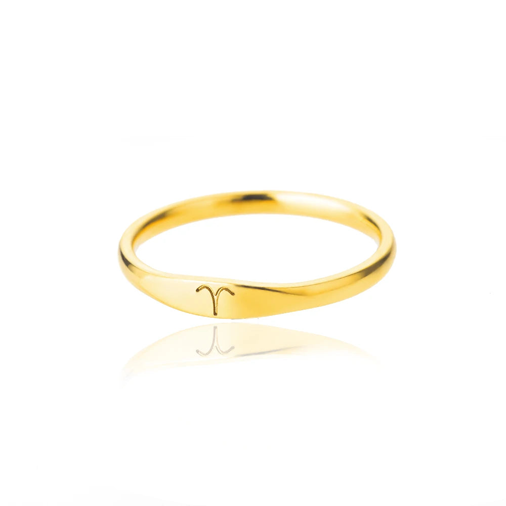 ZodiacCharm™ – Eleganter Sternzeichen-Ring