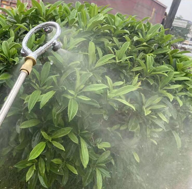 Multifunktionaler ringförmiger Hochdruckvernebelungs-Sprayer aus Edelstahl