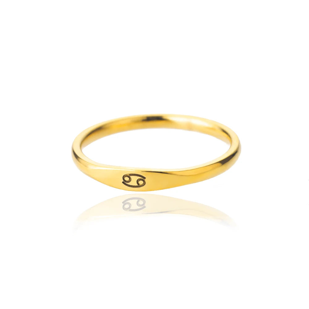 ZodiacCharm™ – Eleganter Sternzeichen-Ring