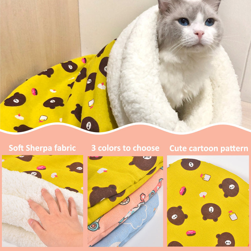 FluffyTail  Lustiger Katzen-Schlafsack mit Schwanz