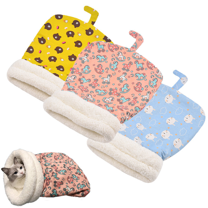 FluffyTail  Lustiger Katzen-Schlafsack mit Schwanz