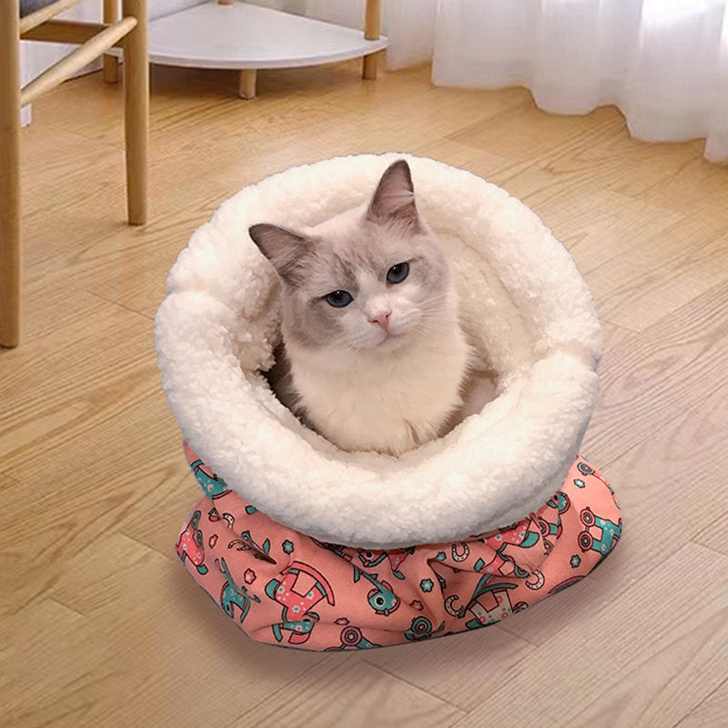 FluffyTail  Lustiger Katzen-Schlafsack mit Schwanz