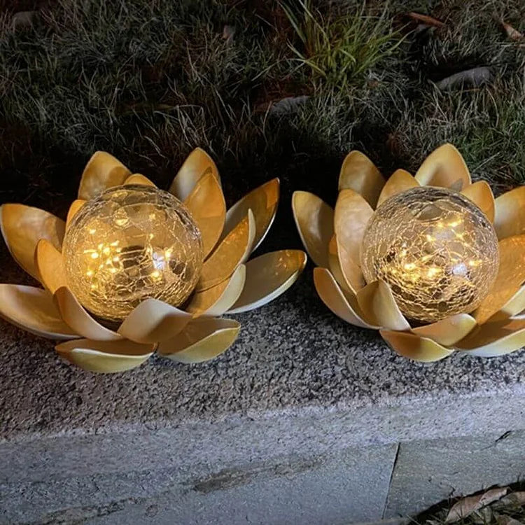 KAUFEN SIE 1 GET 1 GRATIS (2PCS) | LotusGlow™ - Solarbetriebene Lotus-Leuchte |