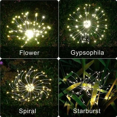 1+1 Gratis | SolarFireworks™ - Wasserdichte Solar Feuerwerk Lampe