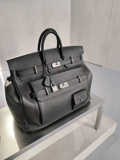 H-40 Herren-Tasche – Canvas & Echtleder für Alltag & Reise