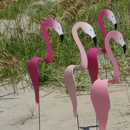 1+1 GRATIS | SwingingFlamingo™ - Flamingo Garten Dekoration! [Letzter Tag Rabatt]