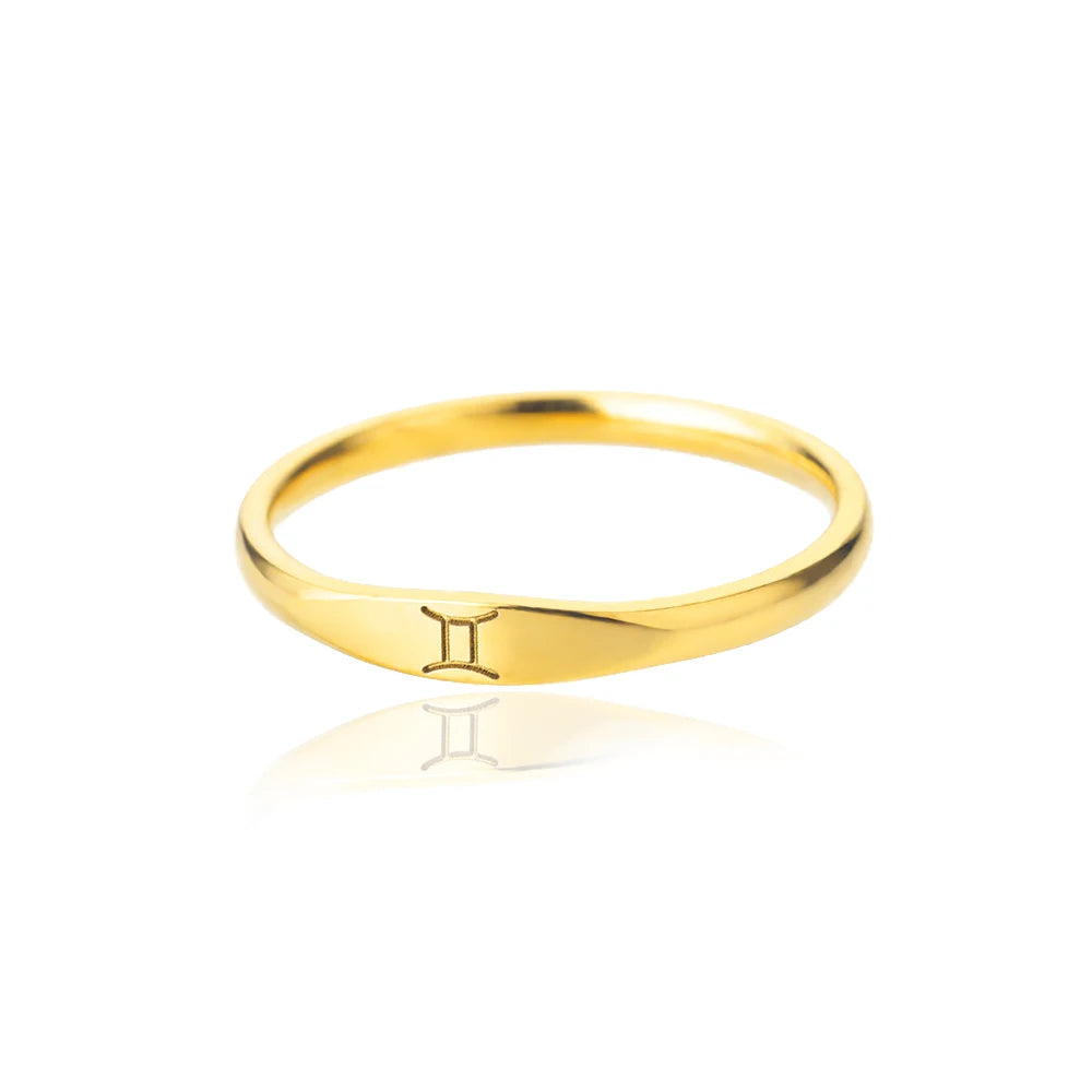 ZodiacCharm™ – Eleganter Sternzeichen-Ring