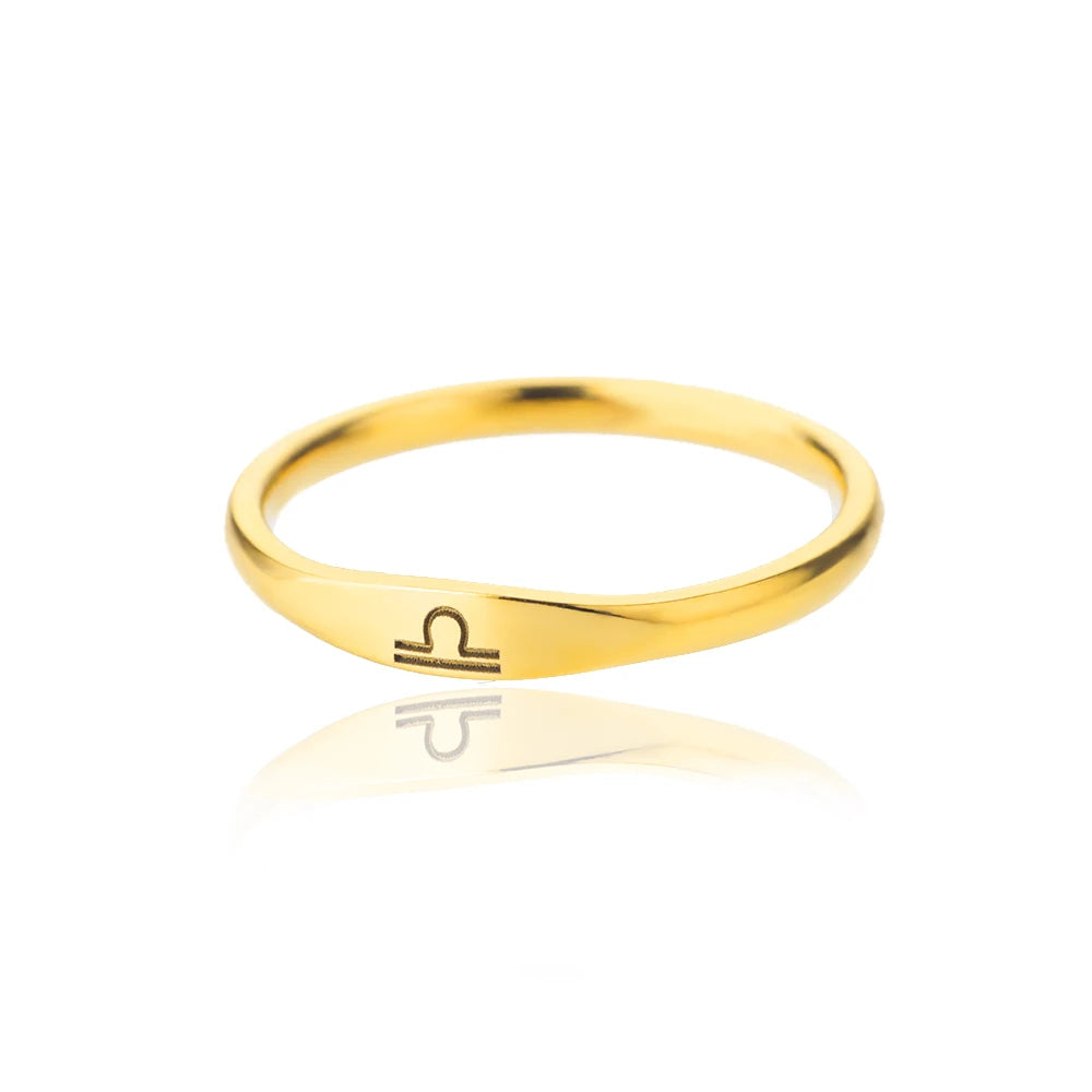 ZodiacCharm™ – Eleganter Sternzeichen-Ring