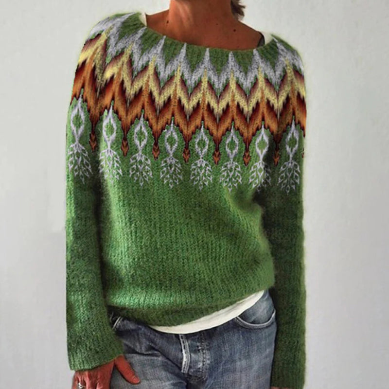 Yvon™ - Winter Vintage-Strickpullover