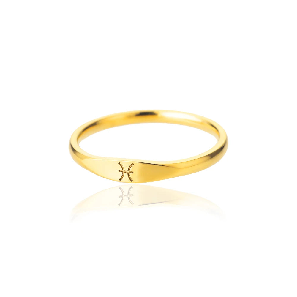 ZodiacCharm™ – Eleganter Sternzeichen-Ring