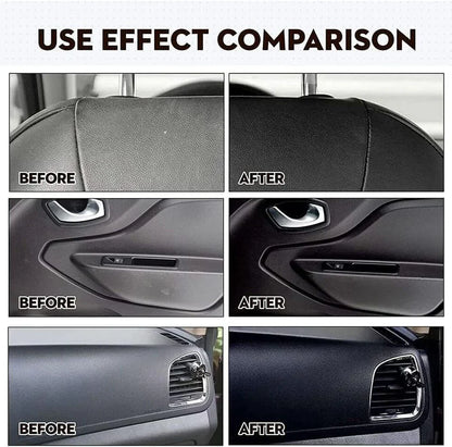 Auto-Kunststoff Renovierer – Tiefenglanz & UV-Schutz | inkl. Schwamm & Mikrofasertuch