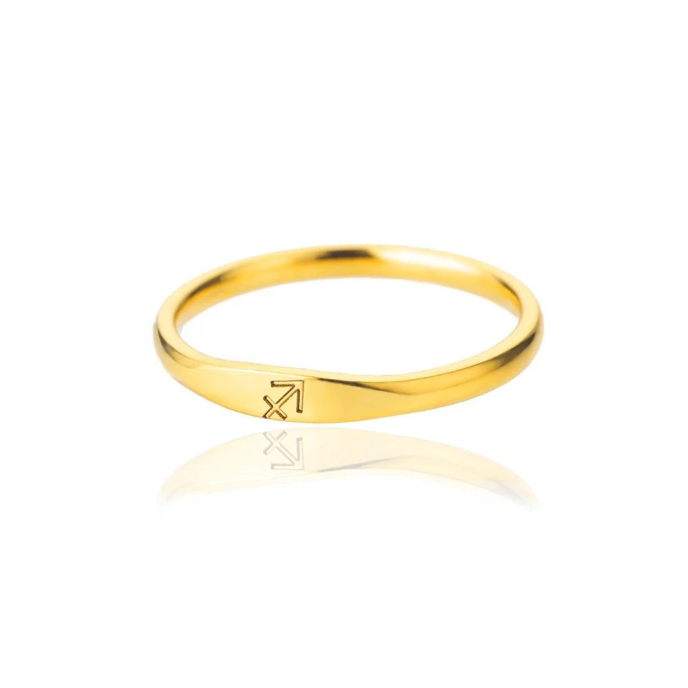 ZodiacCharm™ – Eleganter Sternzeichen-Ring