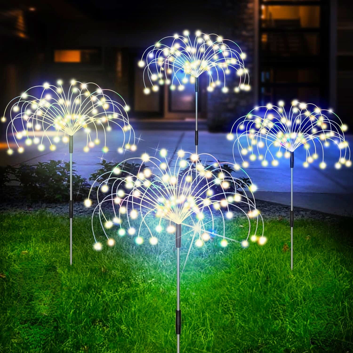 1+1 Gratis | GartenSprankle™ - Einzigartige Solar-Gartenfeuerwerk-Lampe für Ihren Garten