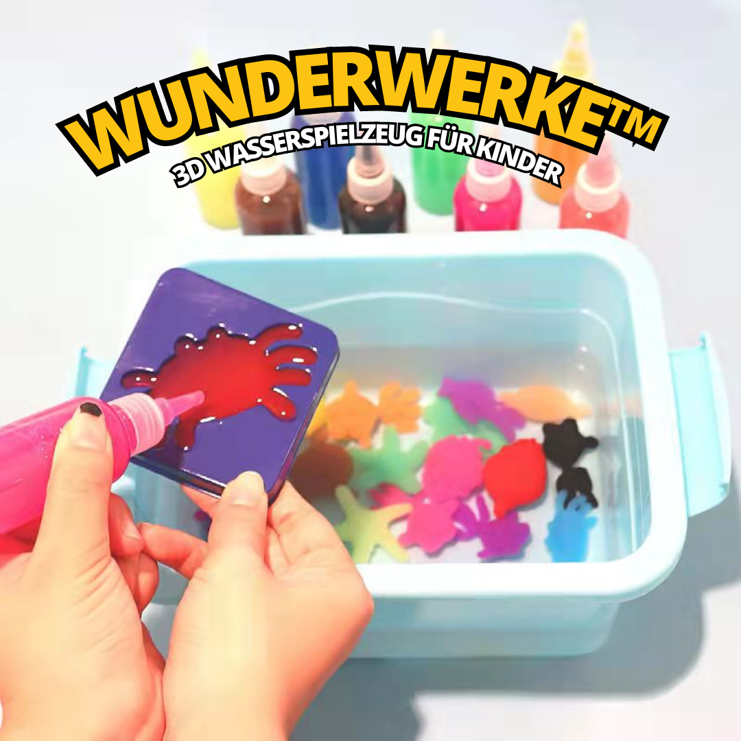 Wunderwerke™ - 3D Wasserspielzeug für Kinder (KOMPLETTES KIT)