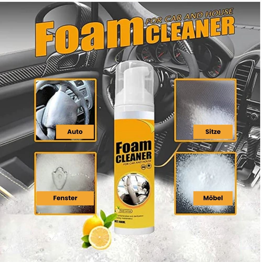 3x Magic Foam Cleaner™ | Ultimative Reinigung【Letzter Tag Rabatt】