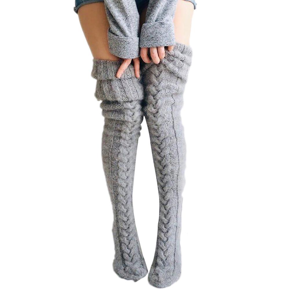 (1+2 Gratis) Overknee Kuschel Wintersocken - Warme Füße für kalte Tage!