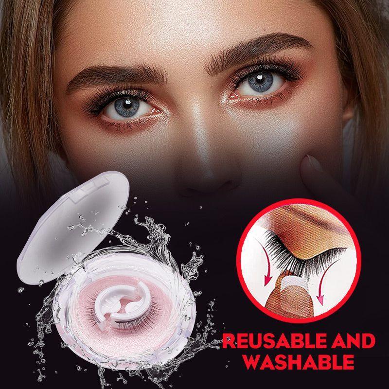 1+2 GRATIS - SweetGlace™ Wiederverwendbare selbstklebende Wimpern【Letzter tag Rabatt】