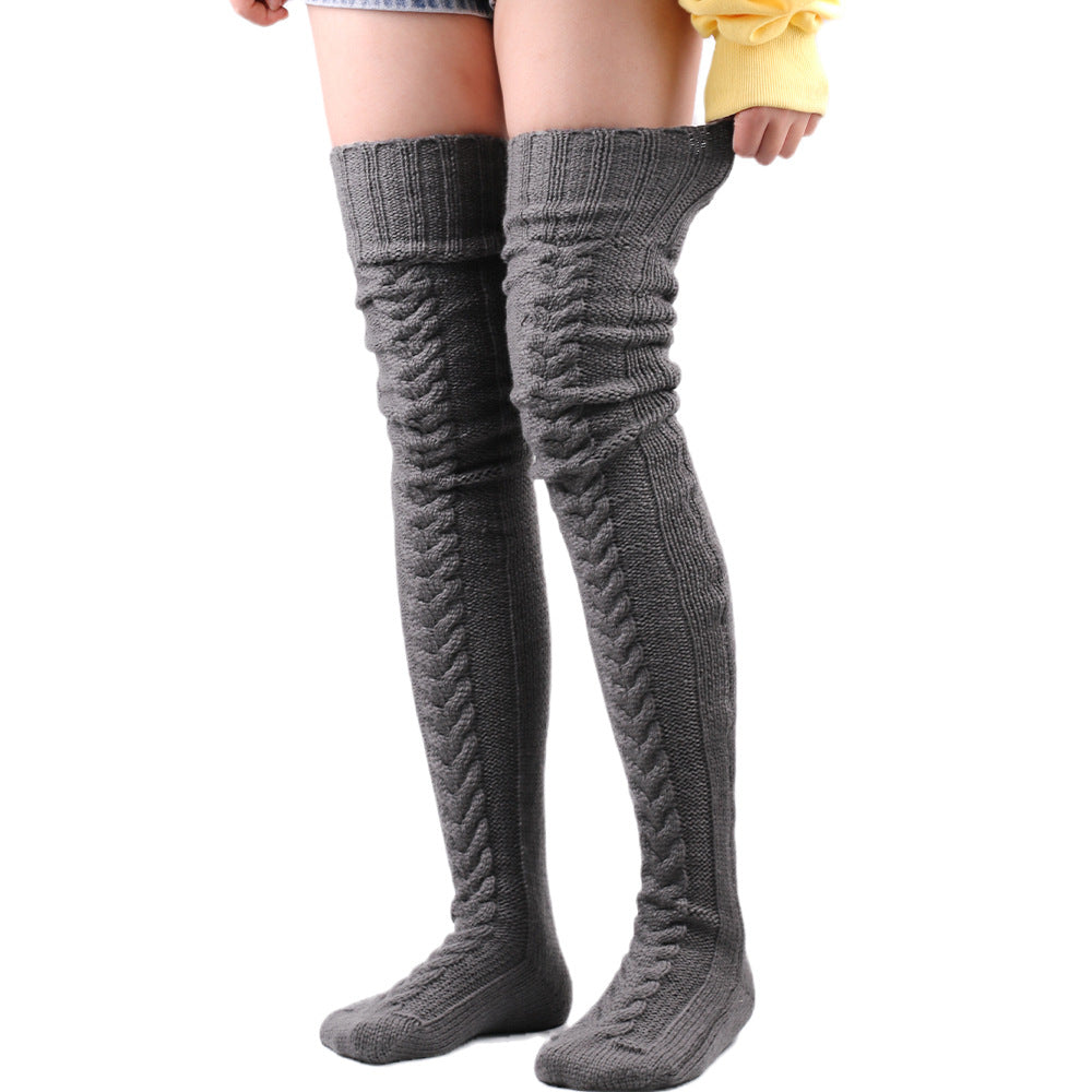 (1+2 Gratis) Overknee Kuschel Wintersocken - Warme Füße für kalte Tage!