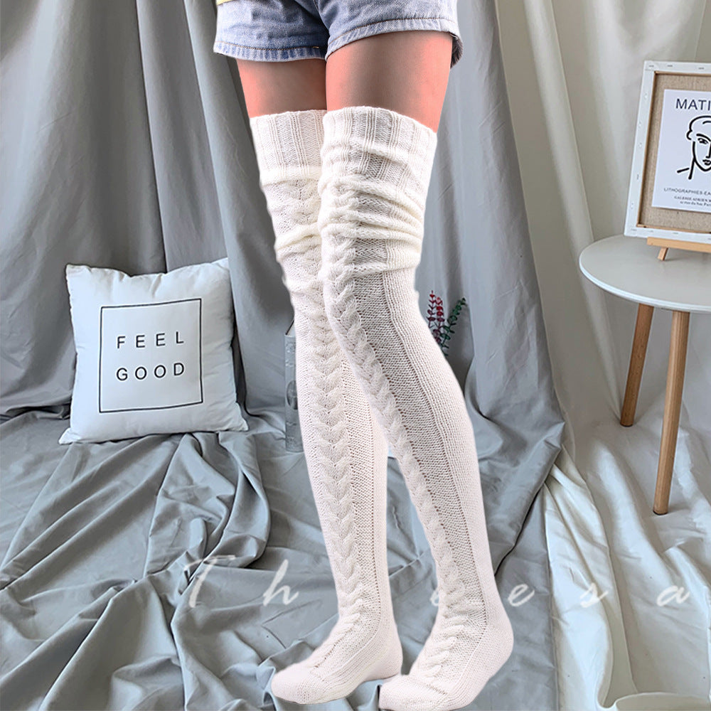 (1+2 Gratis) Overknee Kuschel Wintersocken - Warme Füße für kalte Tage!