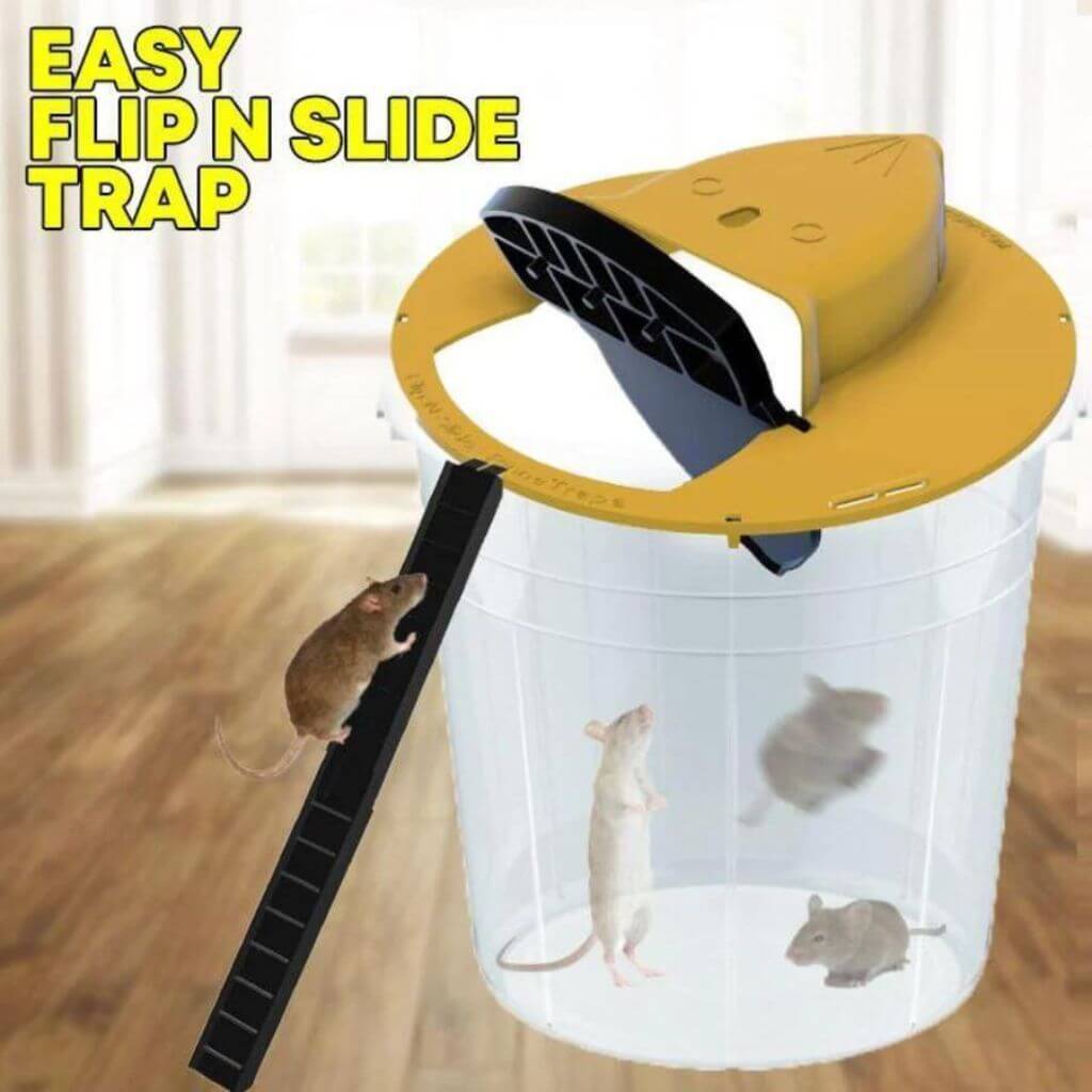 TrapUp™ - Flip and Slide Mausfalle