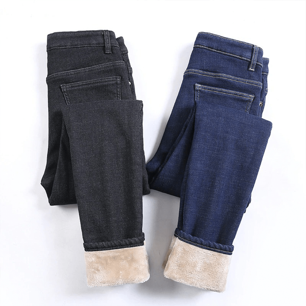 Stretchy™ Warme Fleece-Jeans